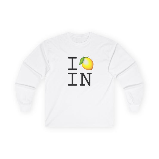 "I Lemon Indiana" Long Sleeve Shirt