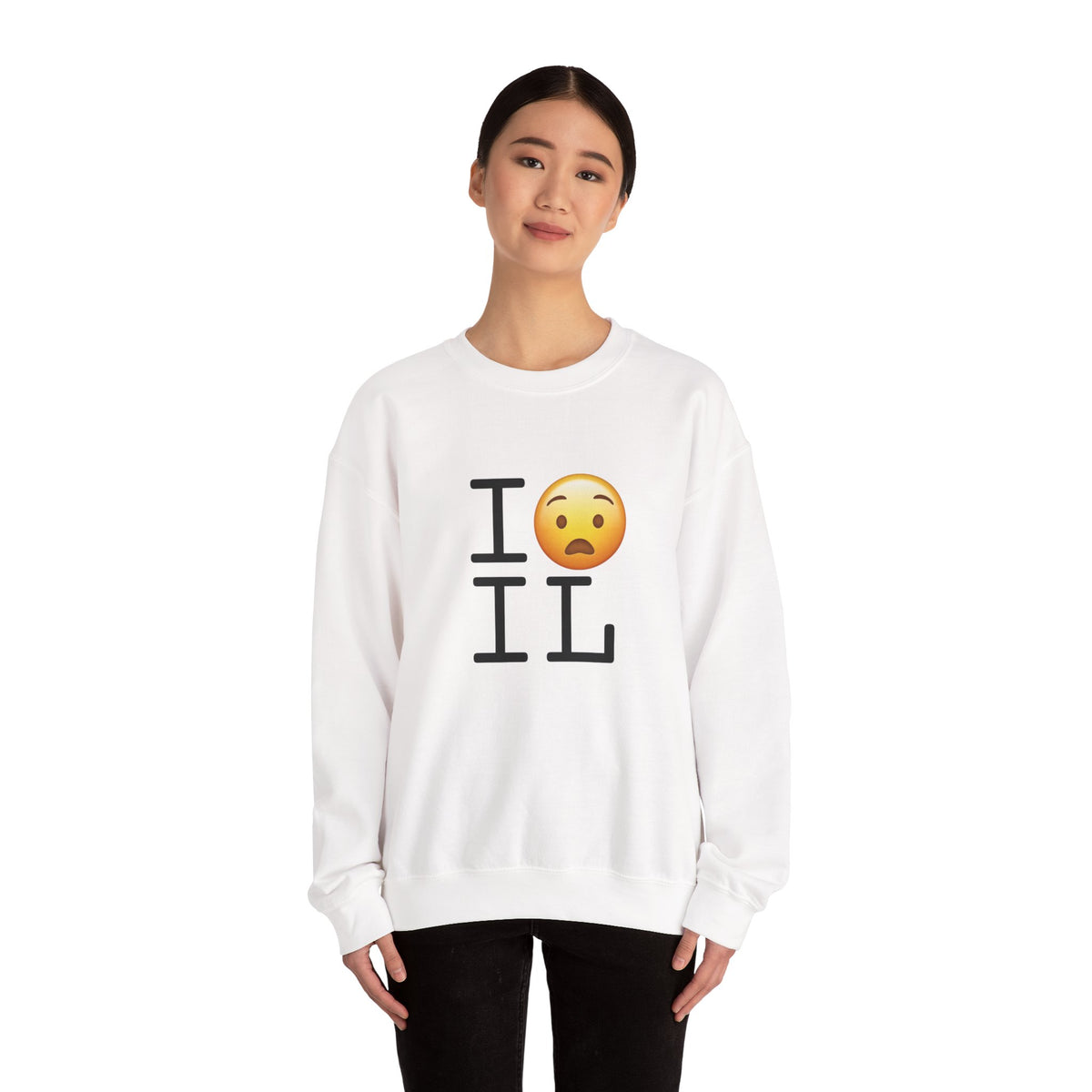 "I'm Anguished about Illinois" Sweatshirt