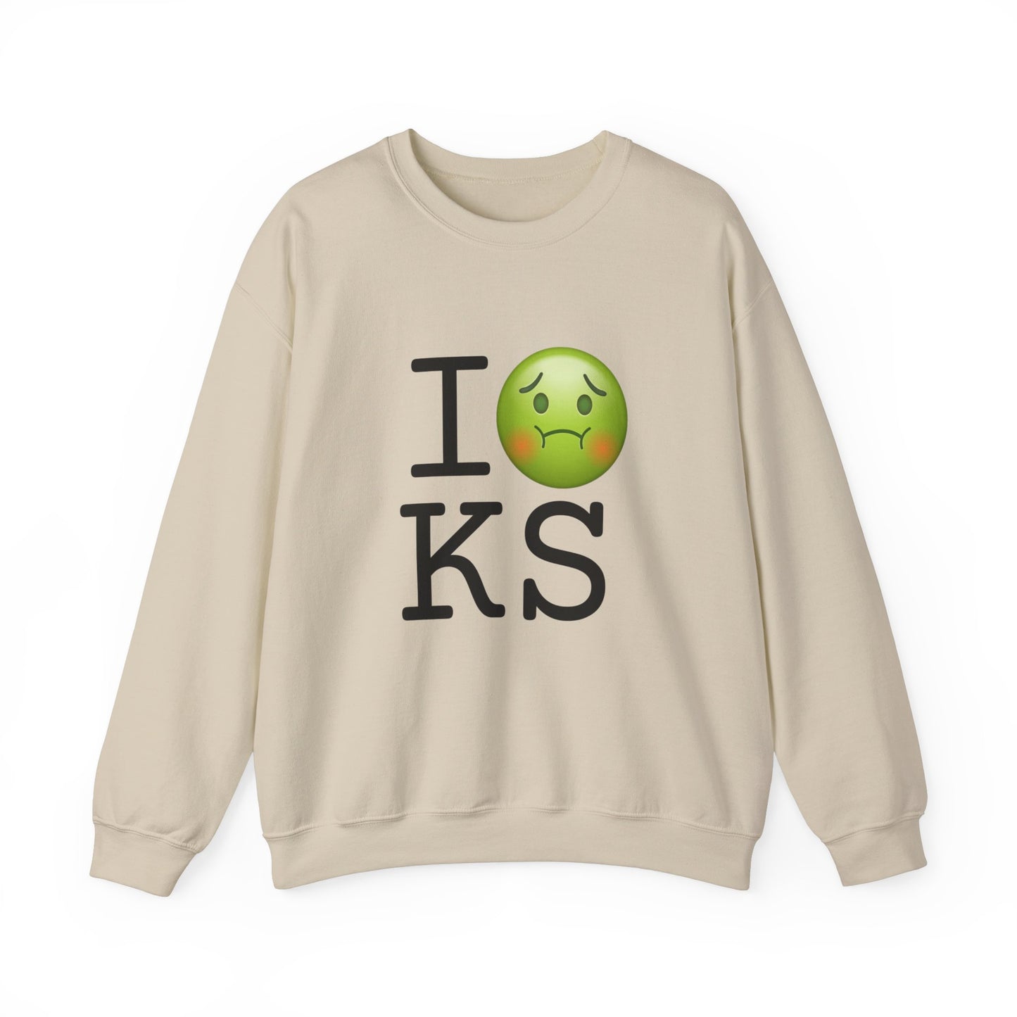 "I'm Nauseous about Kansas" Sweatshirt