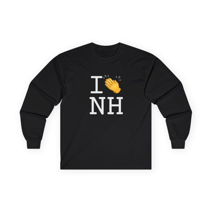 "I Applaud New Hampshire" Long Sleeve Shirt