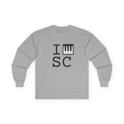 "I Piano South Carolina" Long Sleeve Shirt