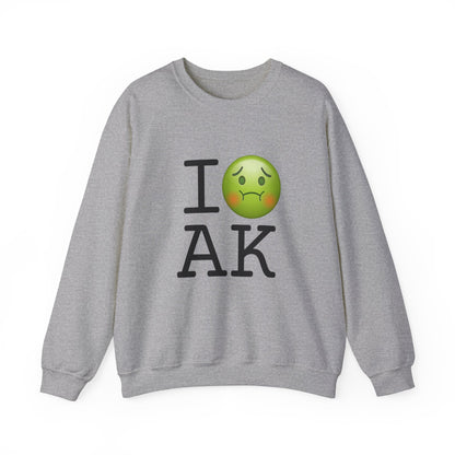 "I'm Nauseous about Alaska" Sweatshirt