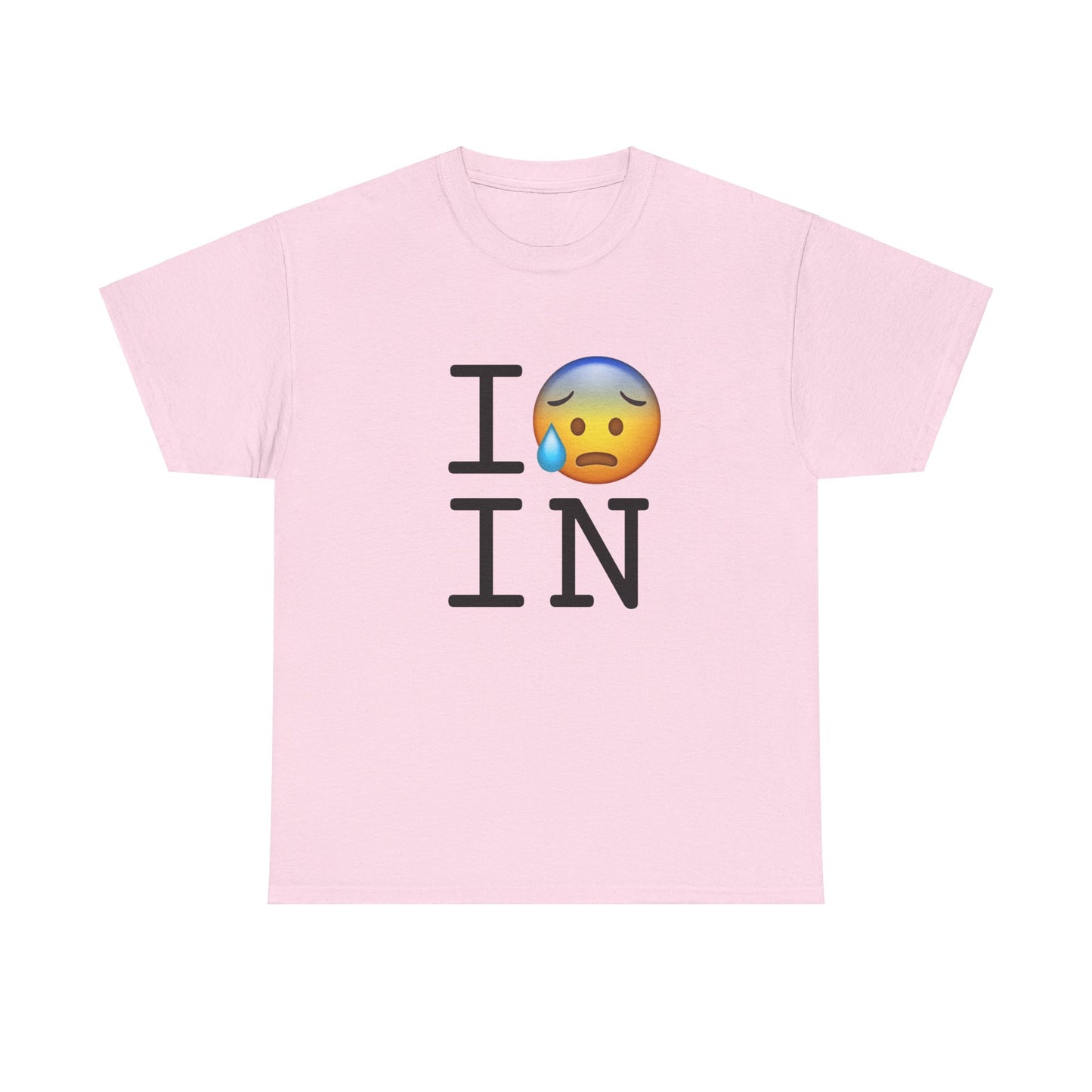 "I'm Anxiously Sweating in Indiana" Tee