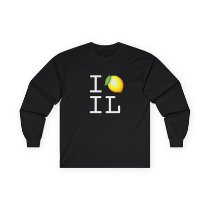 "I Lemon Illinois" Long Sleeve Shirt