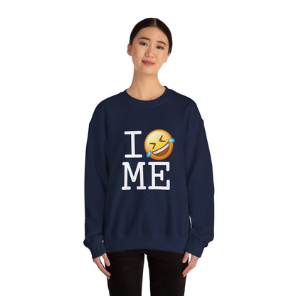 "I Laugh Hard (LMFAO) at Maine" Sweatshirt