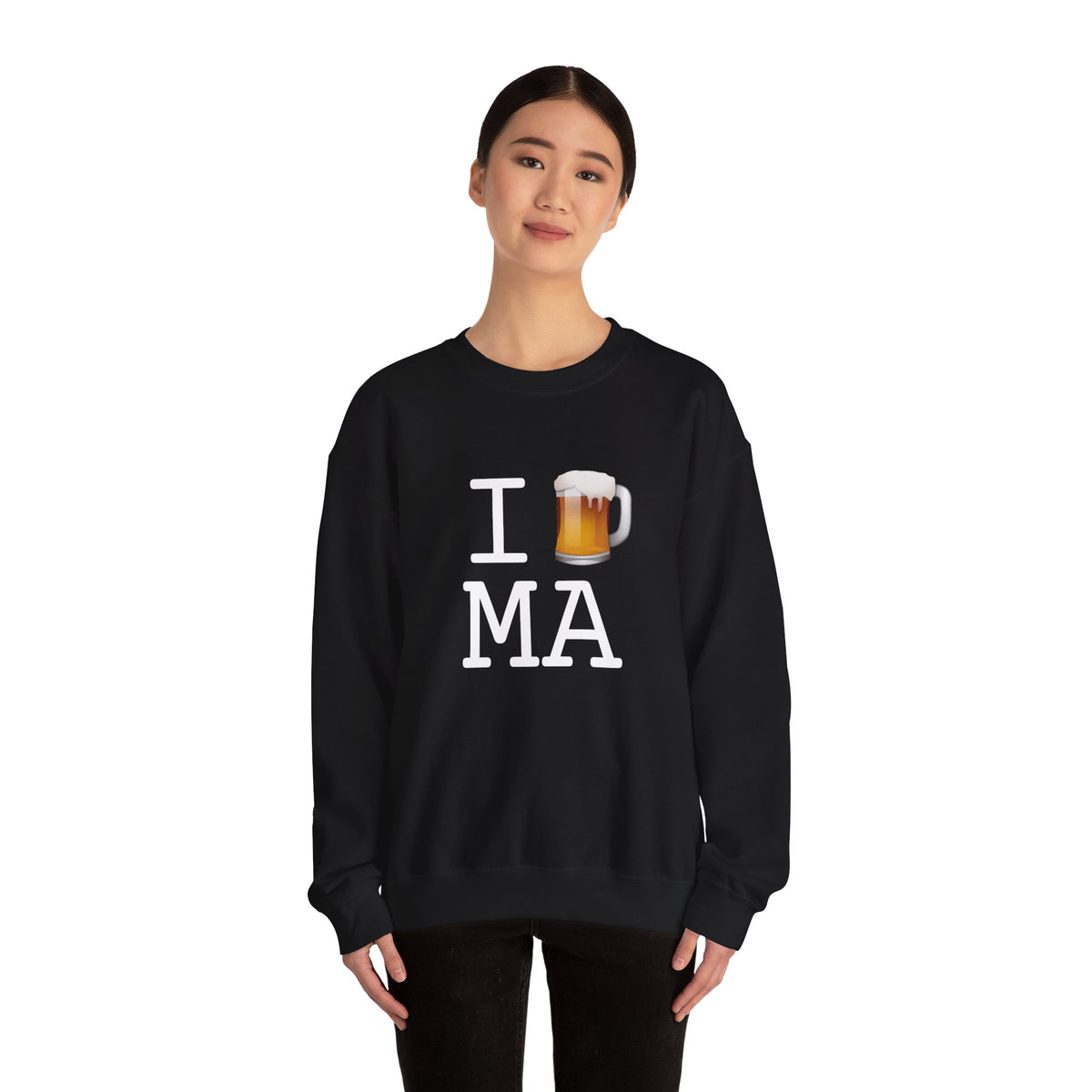 "I Beer Massachusetts" Sweatshirt