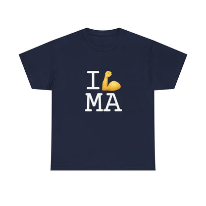 "I Flex in/on Massachusetts" Tee