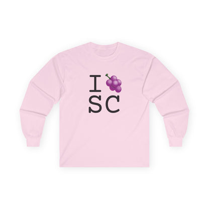 "I Grape South Carolina" Long Sleeve Shirt