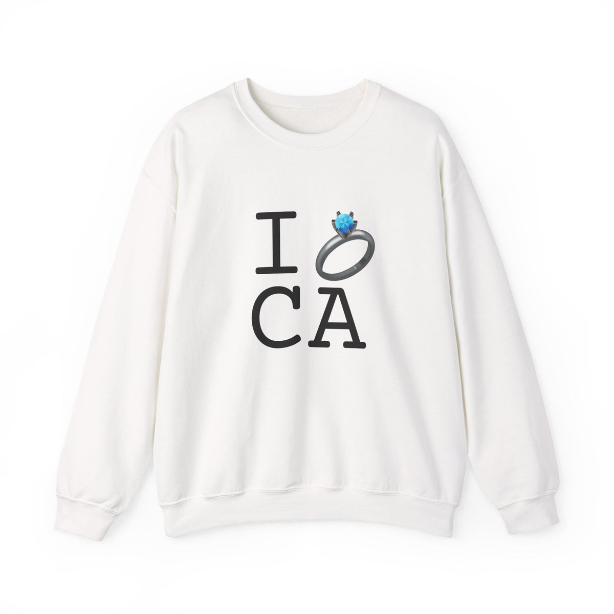 "I'm Married to (Diamond Ring) California" Sweatshirt
