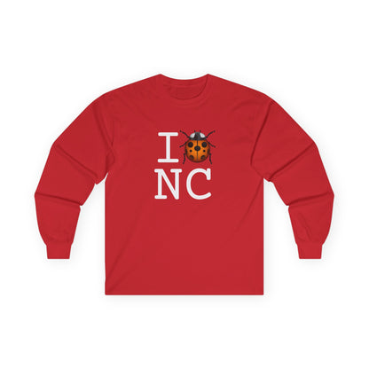 "I Ladybug North Carolina" Long Sleeve Shirt
