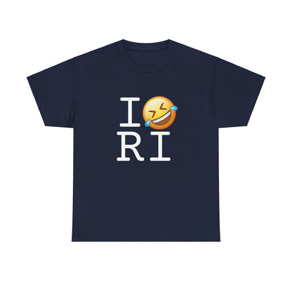 "I Laugh Hard (LMFAO) at Rhode Island" Tee