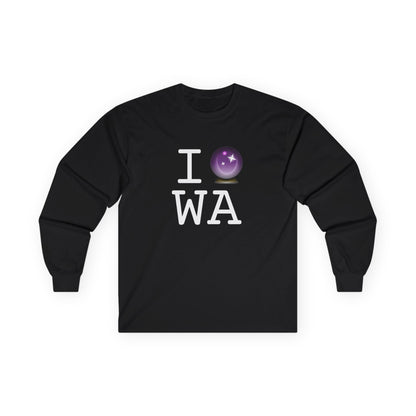 "I Predict the Future (Crystal Ball) of Washington" Long Sleeve Shirt