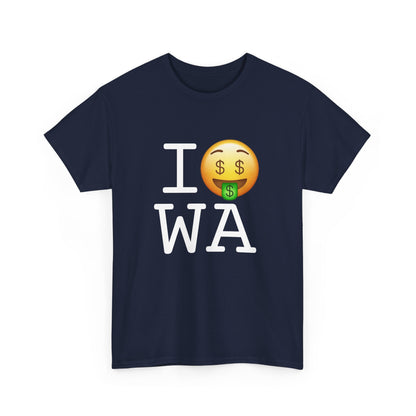 "I Get Rich in Washington" Tee