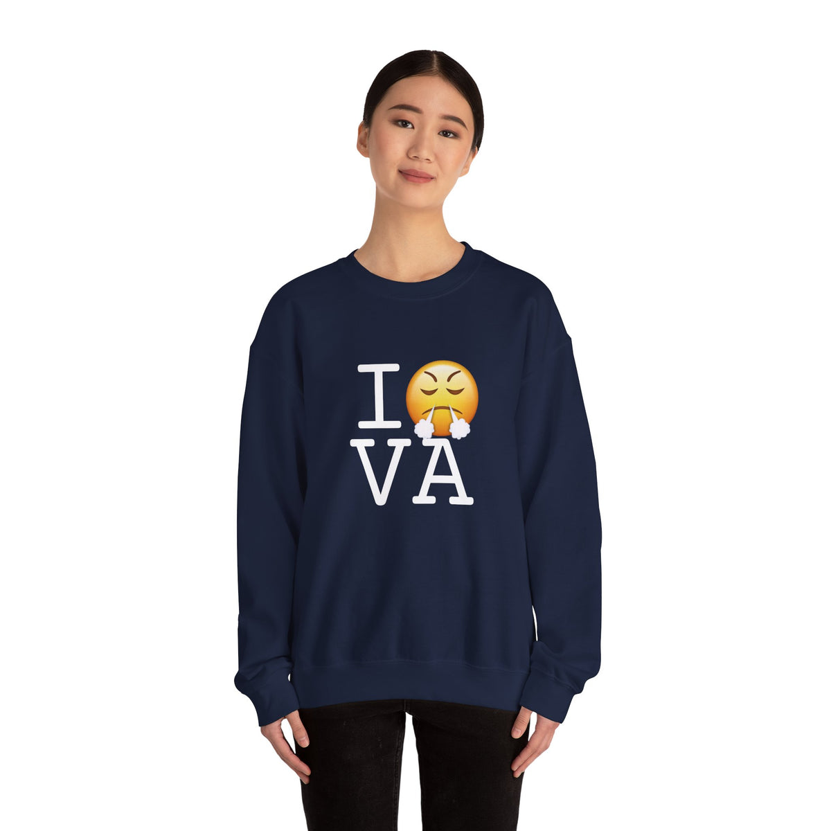 "I'm Furious about Virginia" Sweatshirt