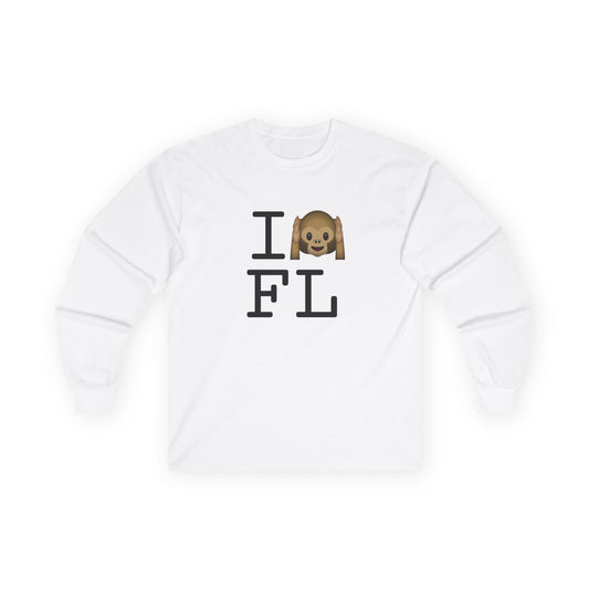 "I Don't Hear Florida" Long Sleeve Shirt