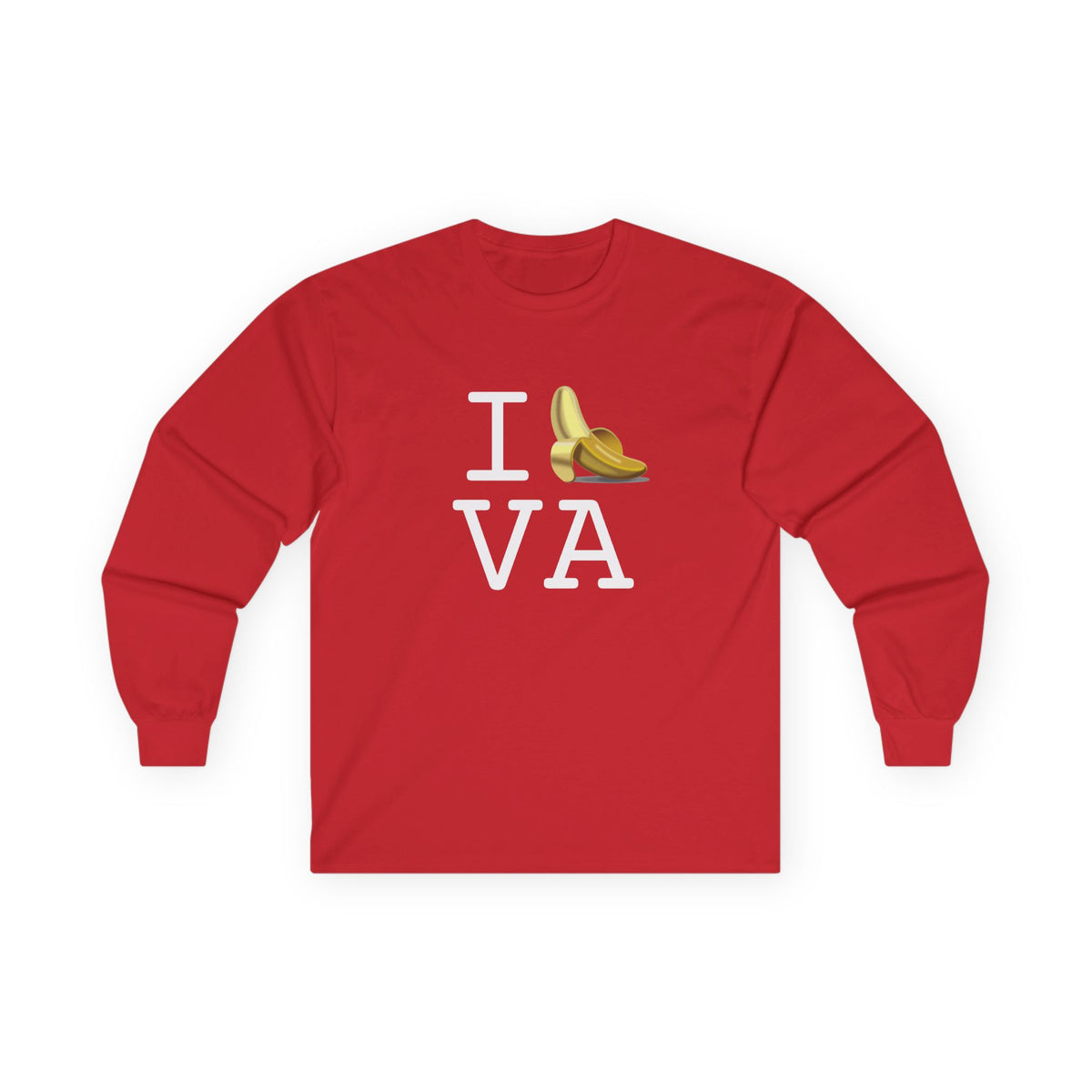 "I'm Bananas about Virginia" Long Sleeve Shirt