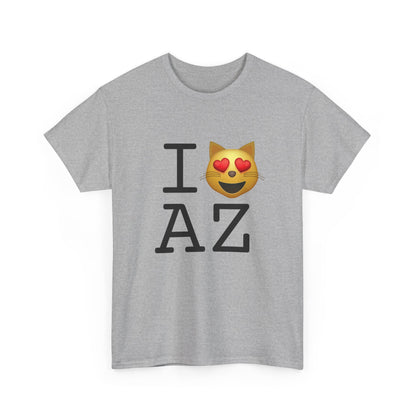 "I'm a Cat that Loves Arizona" Tee