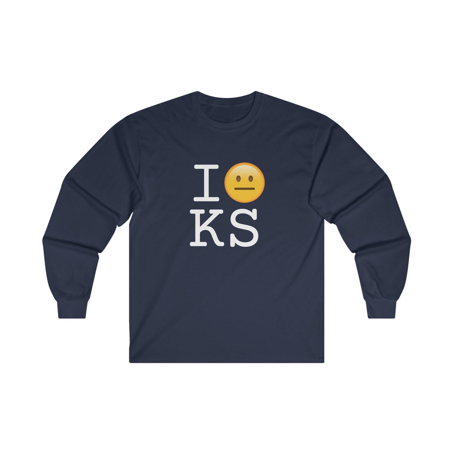 "I'm Neutral About Kansas" Long Sleeve Shirt