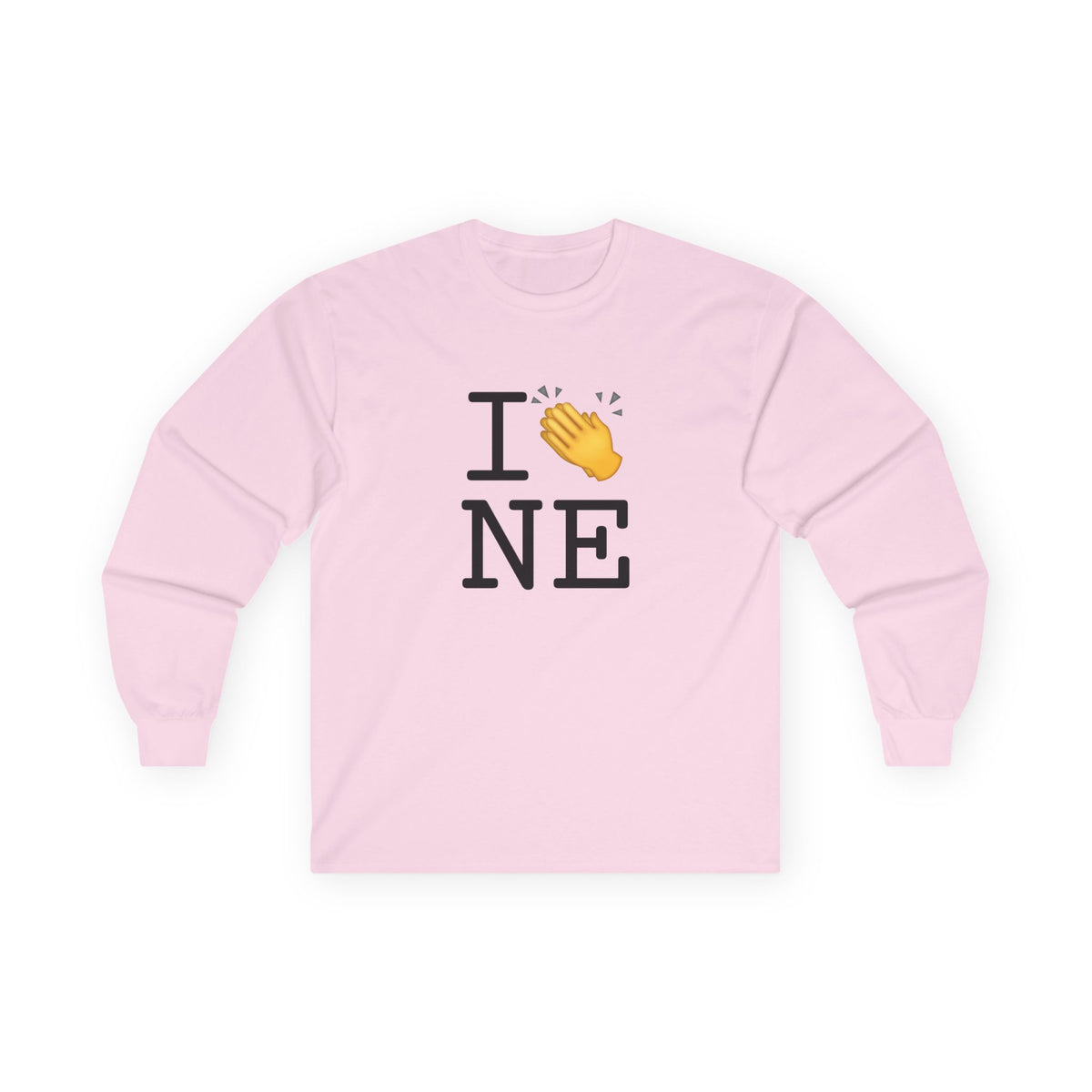 "I Applaud Nebraska" Long Sleeve Shirt