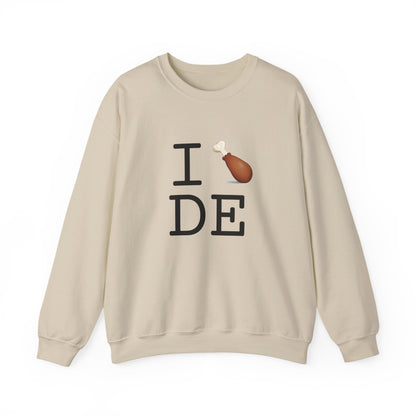 "I Chicken Drumstick Delaware" Sweatshirt