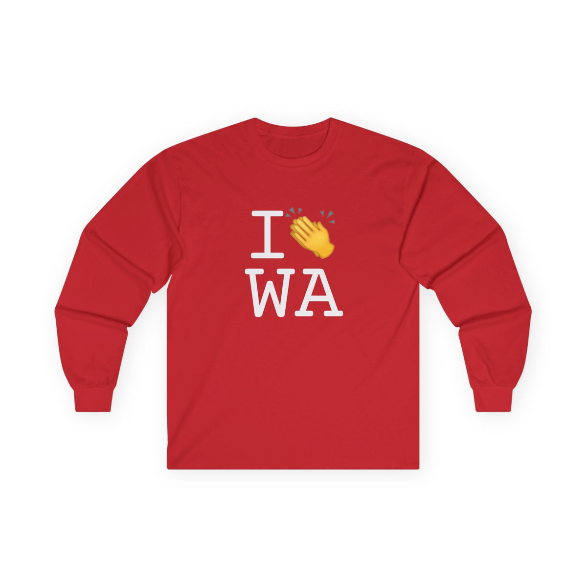 "I Applaud Washington" Long Sleeve Shirt