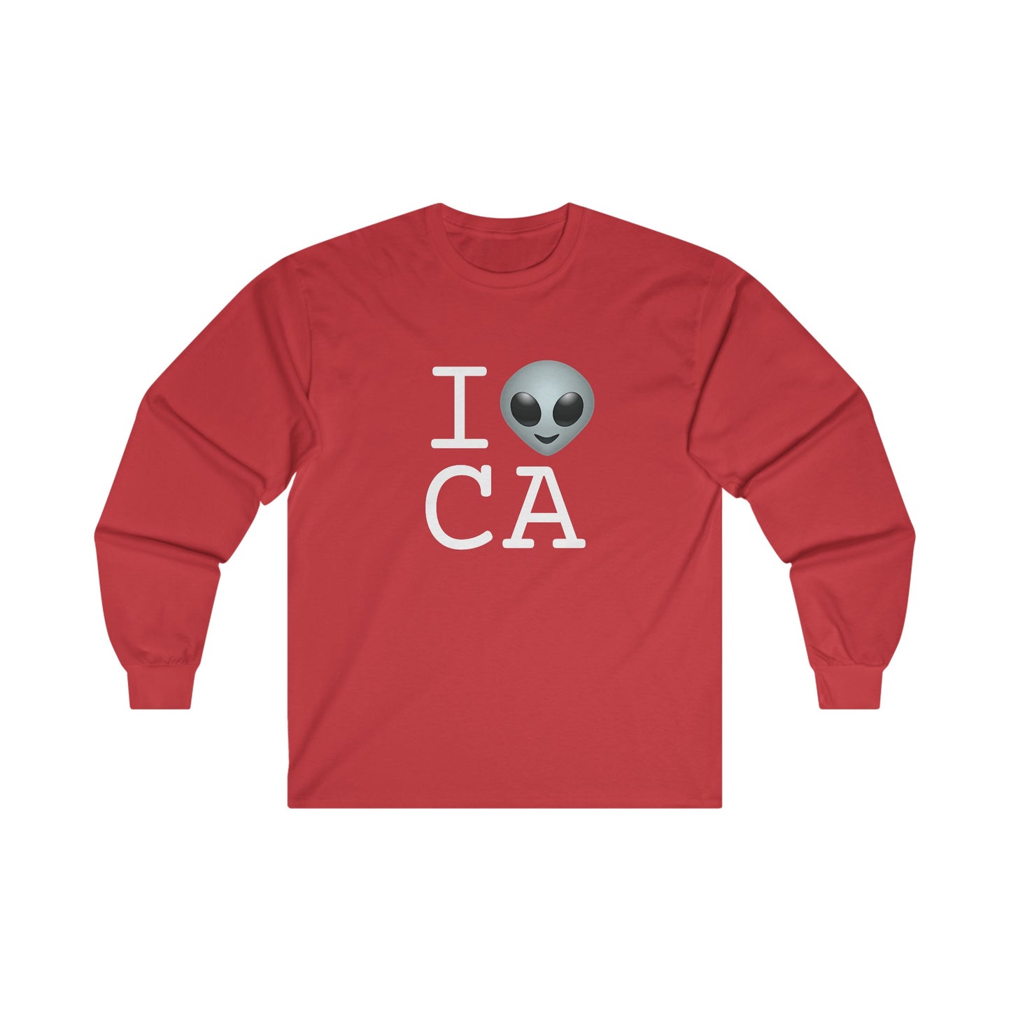 "I Feel Alien in California" Long Sleeve Shirt