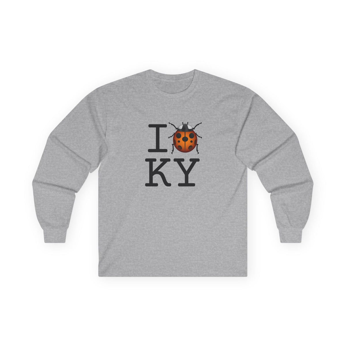 "I Ladybug Kentucky" Long Sleeve Shirt