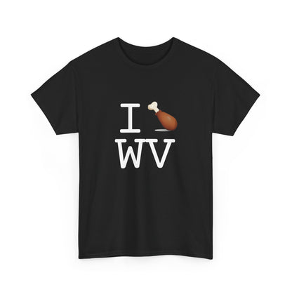 "I Chicken Drumstick West Virginia" Tee