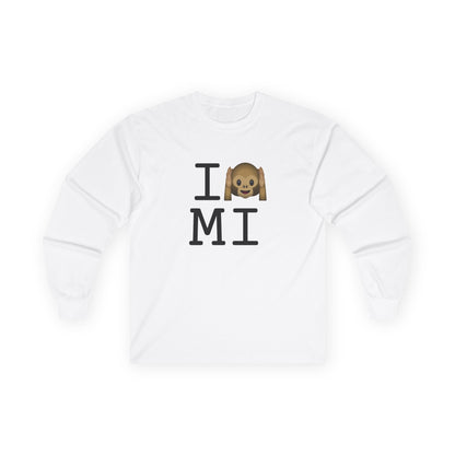 "I Don't Hear Michigan" Long Sleeve Shirt