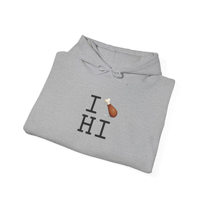 "I Chicken Drumstick Hawaii" Hoodie