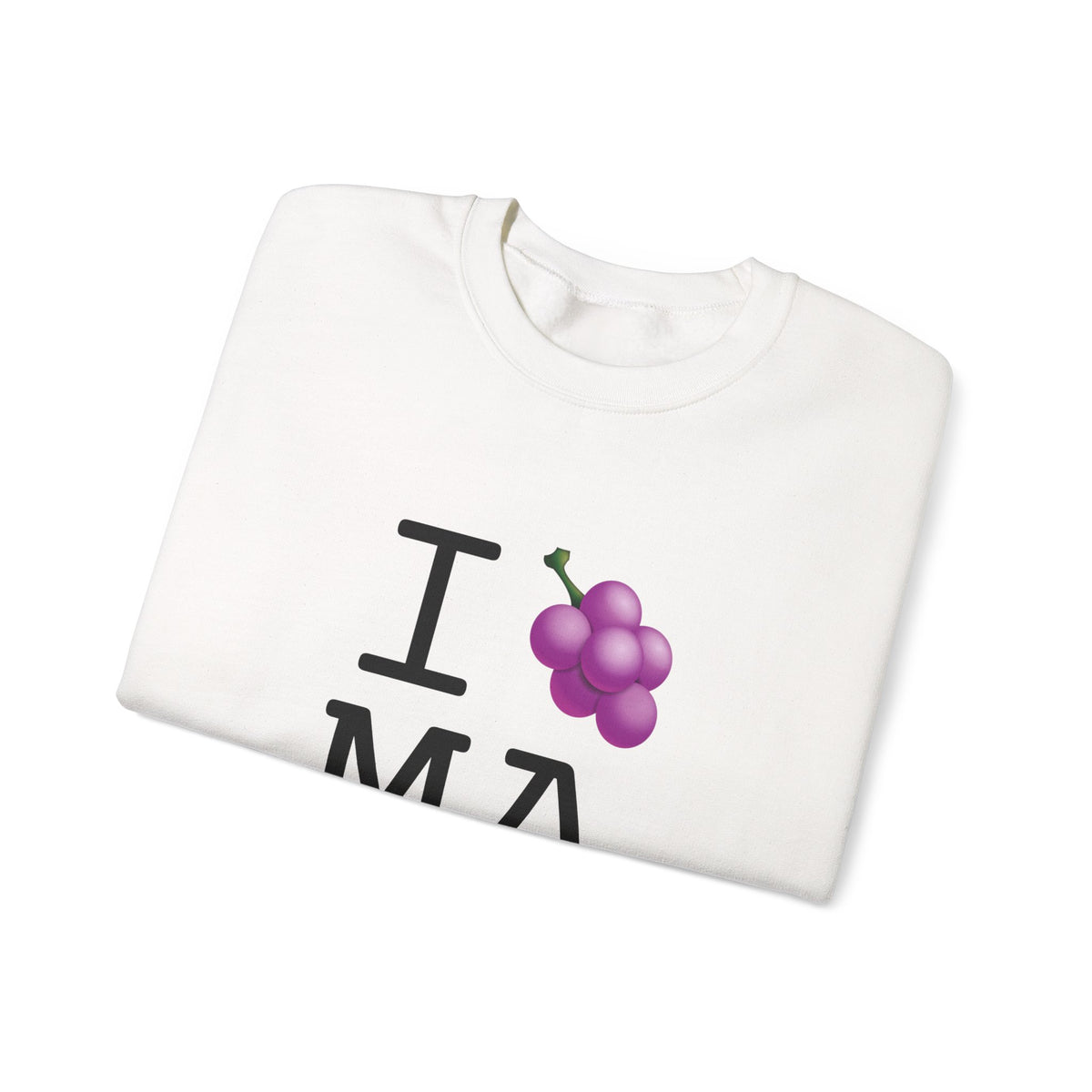 "I Grape Massachusetts" Sweatshirt