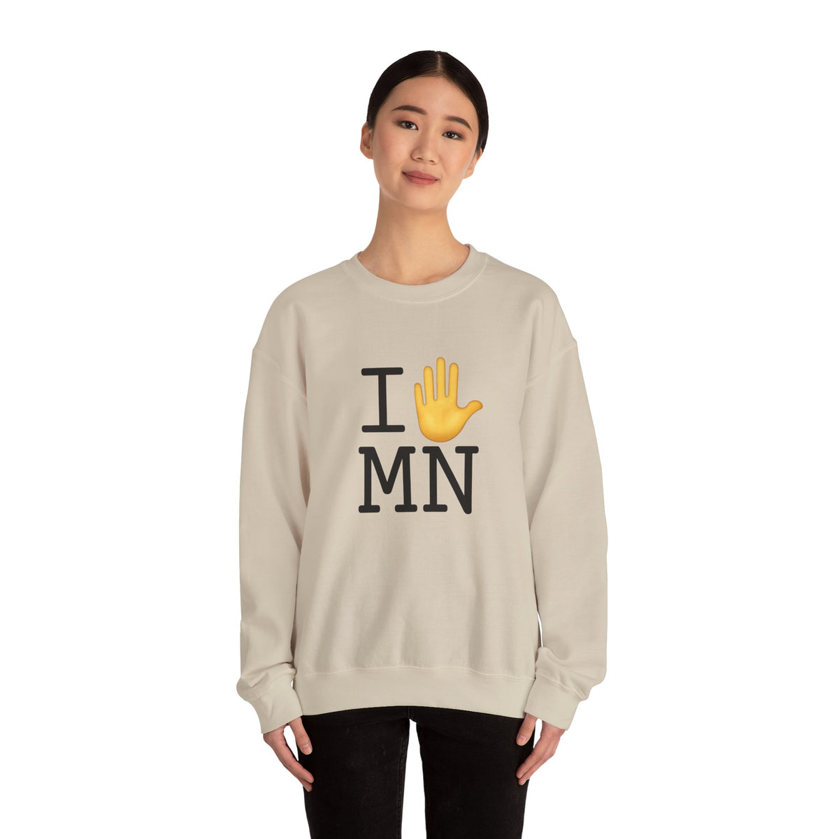 "I Stop (Raised Hand) Minnesota" Sweatshirt