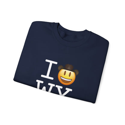 "I'm a Cowboy or Cowgirl in Wyoming" Sweatshirt