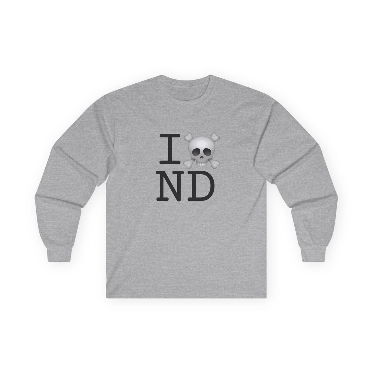 "I'm a Pirate in North Dakota" Long Sleeve Shirt