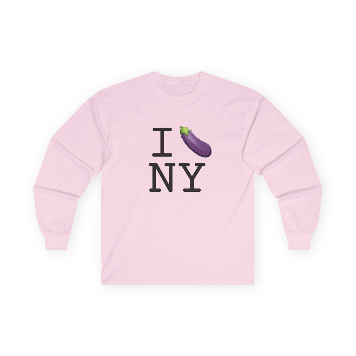 "I Eggplant New York" Long Sleeve Shirt