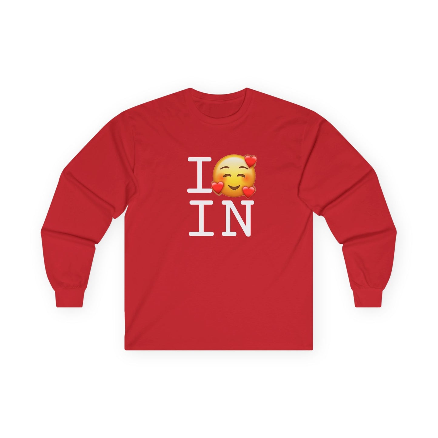 "I Adore Indiana" Long Sleeve Shirt
