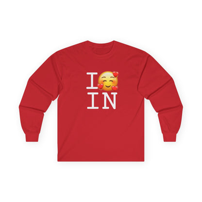 "I Adore Indiana" Long Sleeve Shirt