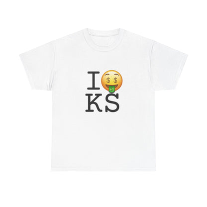 "I Get Rich in Kansas" Tee