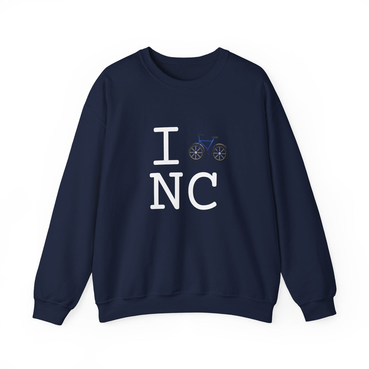 "I Bicycle North Carolina" Sweatshirt