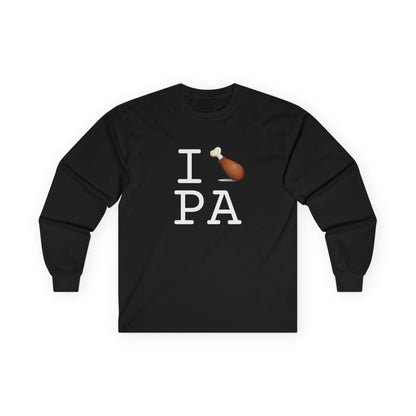 "I Chicken Drumstick Pennsylvania" Long Sleeve Shirt