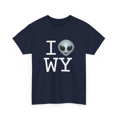 "I Feel Alien in Wyoming" Tee