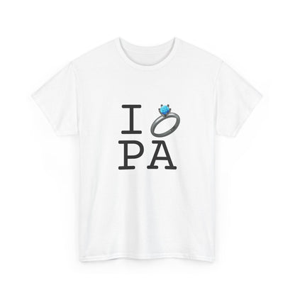"I'm Married to (Diamond Ring) Pennsylvania" Tee