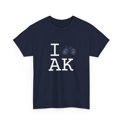 "I Bicycle Alaska" Tee