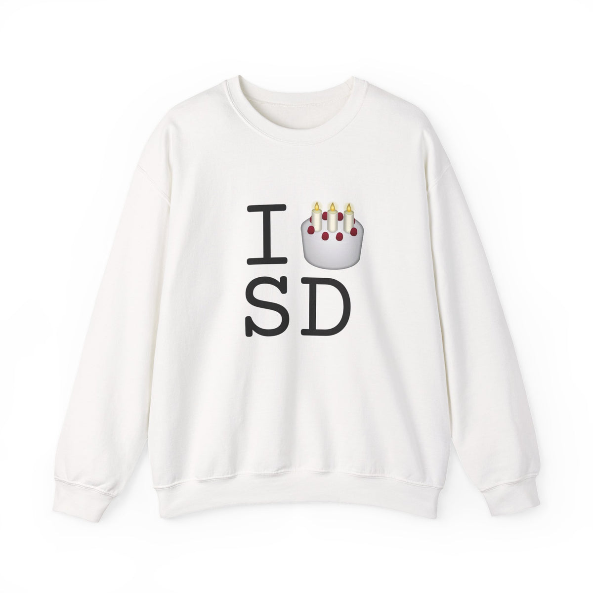 "I Birthday Cake South Dakota" Sweatshirt