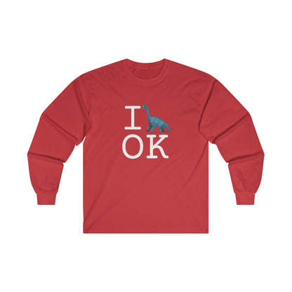 "I'm a Dinosaur in Oklahoma" Long Sleeve Shirt