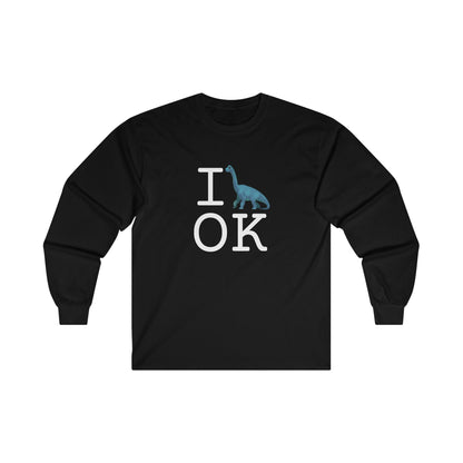 "I'm a Dinosaur in Oklahoma" Long Sleeve Shirt