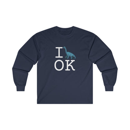 "I'm a Dinosaur in Oklahoma" Long Sleeve Shirt