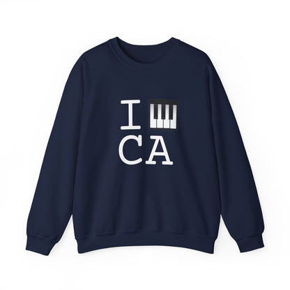 "I Piano California" Sweatshirt