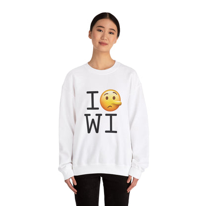"I Lie about Wisconsin" Sweatshirt