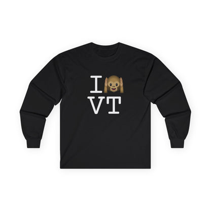 "I Don't Hear Vermont" Long Sleeve Shirt